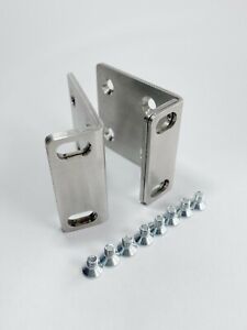 Rack Ears Mount Kit Replacement for UniFi Switches and UDM-Pro (Stainless Steel)