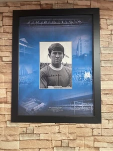 Everton ”Goodbye Goodison Park” Huge Framed Mount Signed By Howard Kendall 2 - Picture 1 of 1