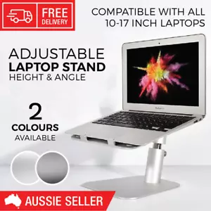 Adjustable Laptop Stand 2 Colours Available High Quality Aluminium Alloy - Picture 1 of 10