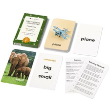 Think Tank Scholar First Words Flash Cards with Opposites for Toddlers - 1 Ye...