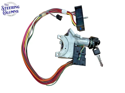 95-97 GM C1500 K1500 SUBURBAN S10 IGNITION LOCK SWITCH ASSEMBLY 2 KEYS NEW! - Image 1 of 4