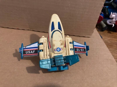 Avión de la NASA de colección Space Fighter Press & Go USAF Plastic Jet SL-61 Foto 1 de 4