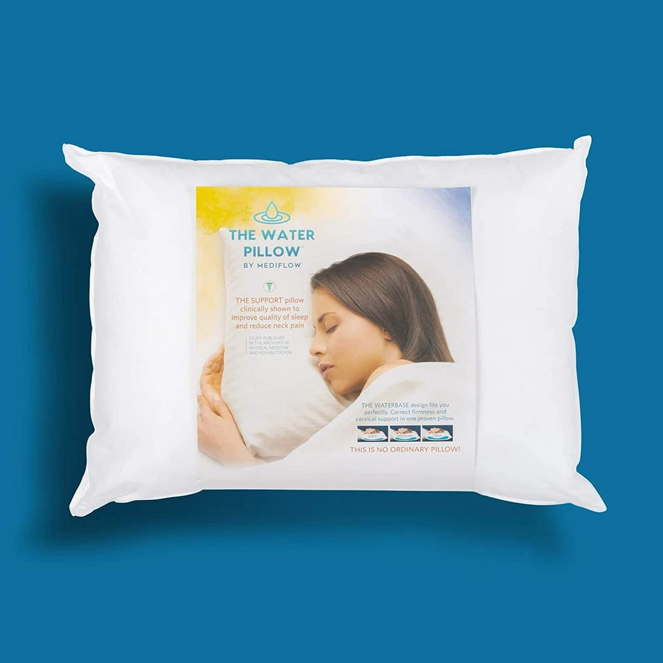 The Water Pillow - first and clinically proven to reduce neck pain improve sleep - Image 1 of 4