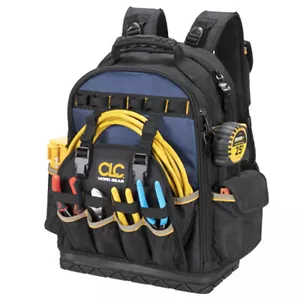 CLC Work Gear Custom Leathercraft PB1133 38 Pocket Molded Base Tool Backpack Bag - Picture 1 of 5