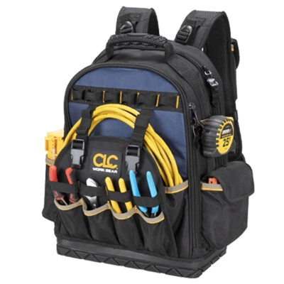 CLC Work Gear Custom Leathercraft PB1133 38 Pocket Molded Base Tool Backpack Bag - Image 1 of 4