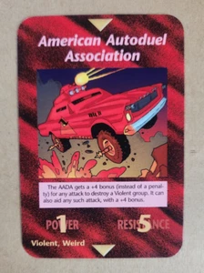 Illuminate New World Order card - american autoduel association #9 - Picture 1 of 2