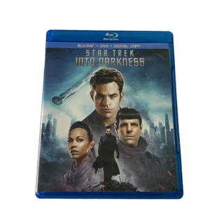 Star Trek Into Darkness (Blu-ray + DVD + Digital HD) Spock Captain Kirk EUC - Imagen 1 de 3