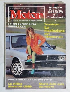 I113260 MOTOR a. 41 nr 12 1983 - Bubble Cars; Maserati; Goodyear - Imagen 1 de 2