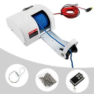 Electric Windlass Anchor Winch Wireless Remote Controlled Marine Saltwater Boat - Bild 1 von 14