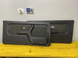 Pannello Porta Interno Per BMW E30 Coupe Cabriolet 3 Serie 1982-1994 2 Pz - Picture 1 of 11