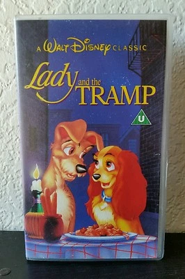 Rare New Disney Lady And The Tramp Black Diamond VHS TAPE Sealed UK Edition - Image 1 of 4