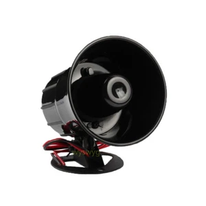 DC12V Alarm Alert Speaker Buzzer Horn 125dB For Secure Alarm System Angle adjust - Imagen 1 de 3