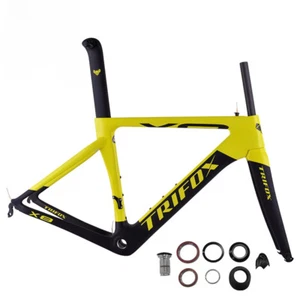 Carbon Fiber Road Bike Framest Di2 & Mechanical Aero Bicycle Frame Rim V-Brake - Picture 1 of 17