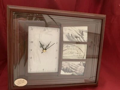 Reloj Cottage Garden By Roman Marco Color Grano Madera con Caballete "Manos" Foto 1 de 4