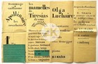 GUILLAUME APOLLINAIRE Dada LES MAMELLES DE TIRESIAS Réverbères Aff. 1938