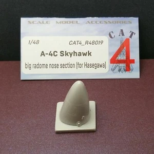 CAT4 Models 1/48 A-4C Skyhawk big radome nose section (for Hasegawa) R48019 - Bild 1 von 2