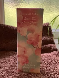 ELIZABETH ARDEN GREEN TEA SAKURA BLOSSOM EDT SPRAY 100ml -Just Open/Sprayed Once - Picture 1 of 5