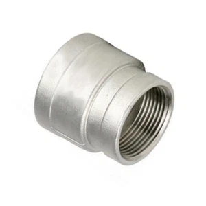 Stainless Steel 316 Reducing Socket BSP - 4 x 2 Inch - Picture 1 of 1