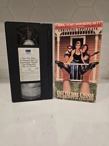 DON'T TELL MOM THE BABYSITTER'S DEAD Christina Applegate VHS ** FRENCH Version - Picture 1 of 5