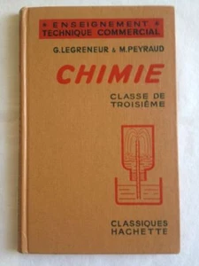 Chimie. Classes De troisième. Enseignement Technique Commercial - Imagen 1 de 8