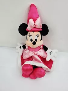 Disney Princess Minnie Mouse Plush Pretty in Pink Dress 14" Stuffed Animal Toy - Picture 1 of 5