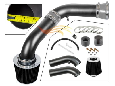 Kit de admisión de aire de carreras RW GRIS + filtro camioneta Dodge Ram 1500 2002-2008 3,7 L/4,7 L Foto 1 de 2