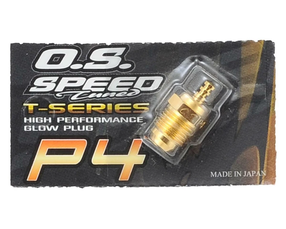 O.S. P4 Gold Turbo Glow Plug "Super Hot" [OSM71642730] - Image 1 of 1