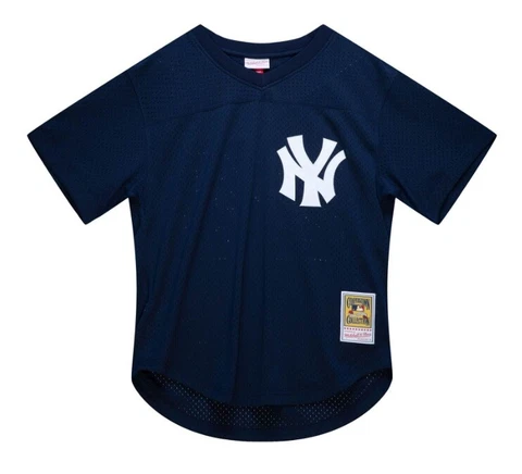 Authentic Mitchell & Ness NY Yankees #24 Baseball Jersey New Mens X-SMALL $100 Cover