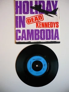 Dead Kennedys Holiday In Cambodia 7" Vinyl Cherry 1980 1Y/2Y Press Single EXC - Imagen 1 de 8