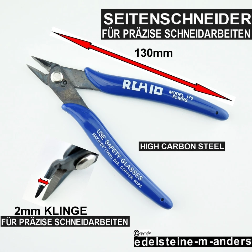 Seitenschneider Kabelschneider Drahtschneider Elektronik Elektro Schmuck Basteln - Bild 1 von 1