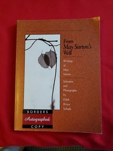 Edith Royce Schade / From May Sarton's Well Signed 1st Edition 1994 - Bild 1 von 3