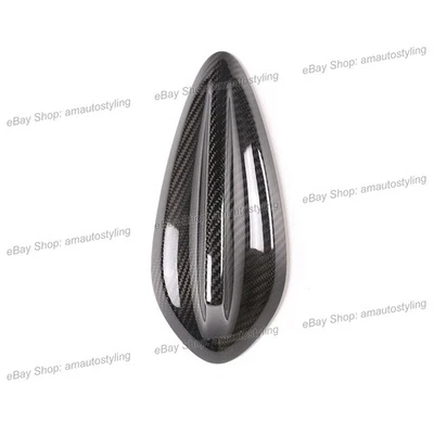 Dry Carbon Fiber Roof Shark Fin Antenna Cover For BMW 4-Series M4 F82 2014-2020 - Image 1 of 4