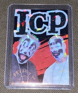 Insane Clown Posse ICP Custom Refractor Poster Karte Shaggy 2 Dope & Violent J - Bild 1 von 4
