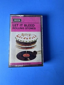 ROLLING STONES 1969 -LET IT BLEED (DECCA KSKC5025) Made in England CASSETTE TAPE - Bild 1 von 7