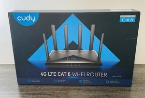 Cudy 4G LTE Cat 6 WiFi Router AC1200 Dual Model LT700 TESTED - Photo 1/7