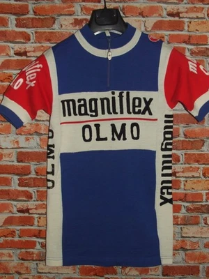 Eroica Magniflex Olmo Maglia Shirt Bici Ciclismo Vintage 70'S 80% Lana - Imagen 1 de 3