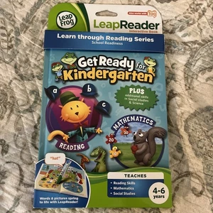 LeapFrog LeapReader TAG Book Get Ready For Kindergarten Home School Kids Pre-K + - Picture 1 of 3
