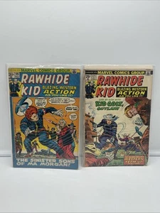 Lote de 2 cómics de Marvel Comics Rawhide Kid #105 y 121 noviembre julio bolsa y tablero - Imagen 1 de 9
