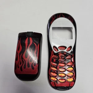 Motorola V series V120e / V 120E - flame pattern Case Only - Picture 1 of 2
