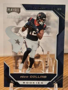 Nico Collins 2021 Panini Chronicles Clearly Rookies  #PMR-24 Houston Texans - Bild 1 von 3