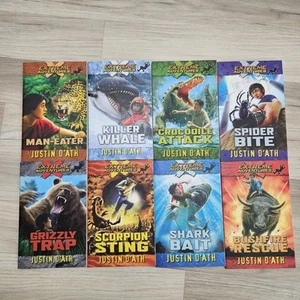 Extreme Adventures Books 1-8 Justin D'Ath - Foto 1 di 3