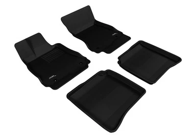 Floor Mats Custom Fit Liners Kagu All Weather Black 1st And 2nd Row L1MB00601509 Foto 1 de 4