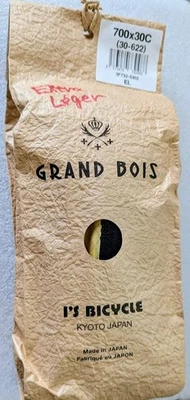 Grand Bois 700 x 30c Carcasa Extra Ligera Neumáticos Servilleta Verde Nuevo en Bolsa Cada - Imagen 1 de 3