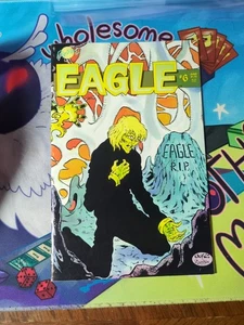 Pinup interior de trabajo Crystal EAGLE (1987) #6 1ª llave ADAM HUGHES - Imagen 1 de 10