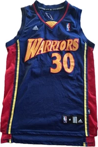Adidas 2010 Golden State Warriors #30 Curry Trikot Large Rookie Year Authentic - Bild 1 von 7