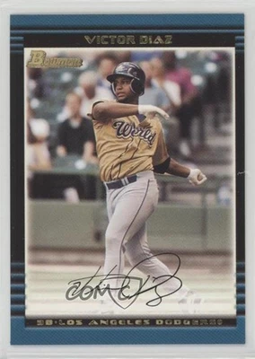 2002 Bowman Draft Victor Diaz #BDP157 Rookie RC - Image 1 of 2