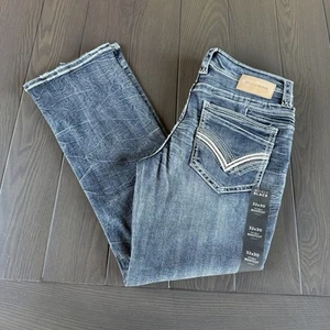Buckle Black Jeans Bootcut Herren 32x30 Fit 3 Mid Wash Blau Premium Stretch Denim - Bild 1 von 13