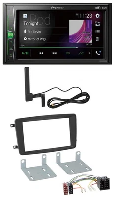 Pioneer MP3 DAB AUX 2DIN Bluetooth Autoradio für Mercedes C-Klasse CLK Viano Vit - Bild 1 von 4