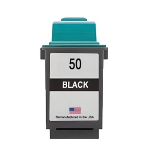 Cartouche d'encre compatible pour Lexmark #50 Noir-USA - Photo 1/2