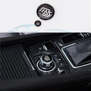 Para Mazda3/6 CX-9 CX-5 Negro Brillante Estilo Perilla Volumen Botón Borde Chip Cubierta c - Imagen 1 de 8